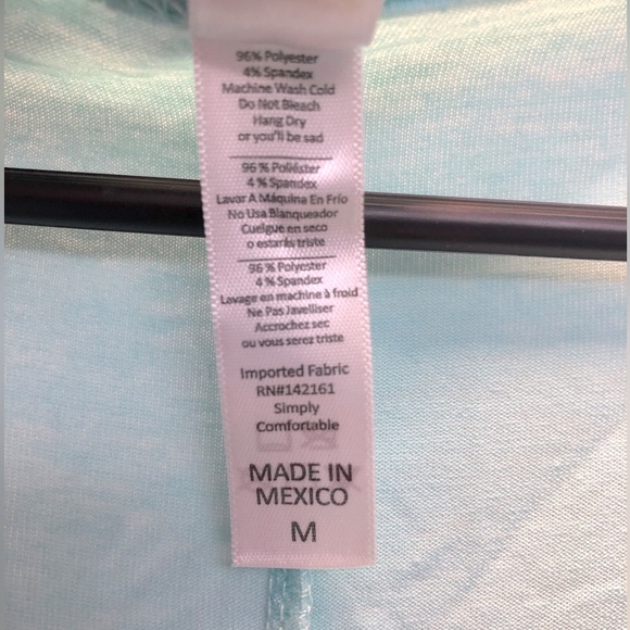 LuLaRoe Perfect T. Medium, light blue. - Picture 5 of 7